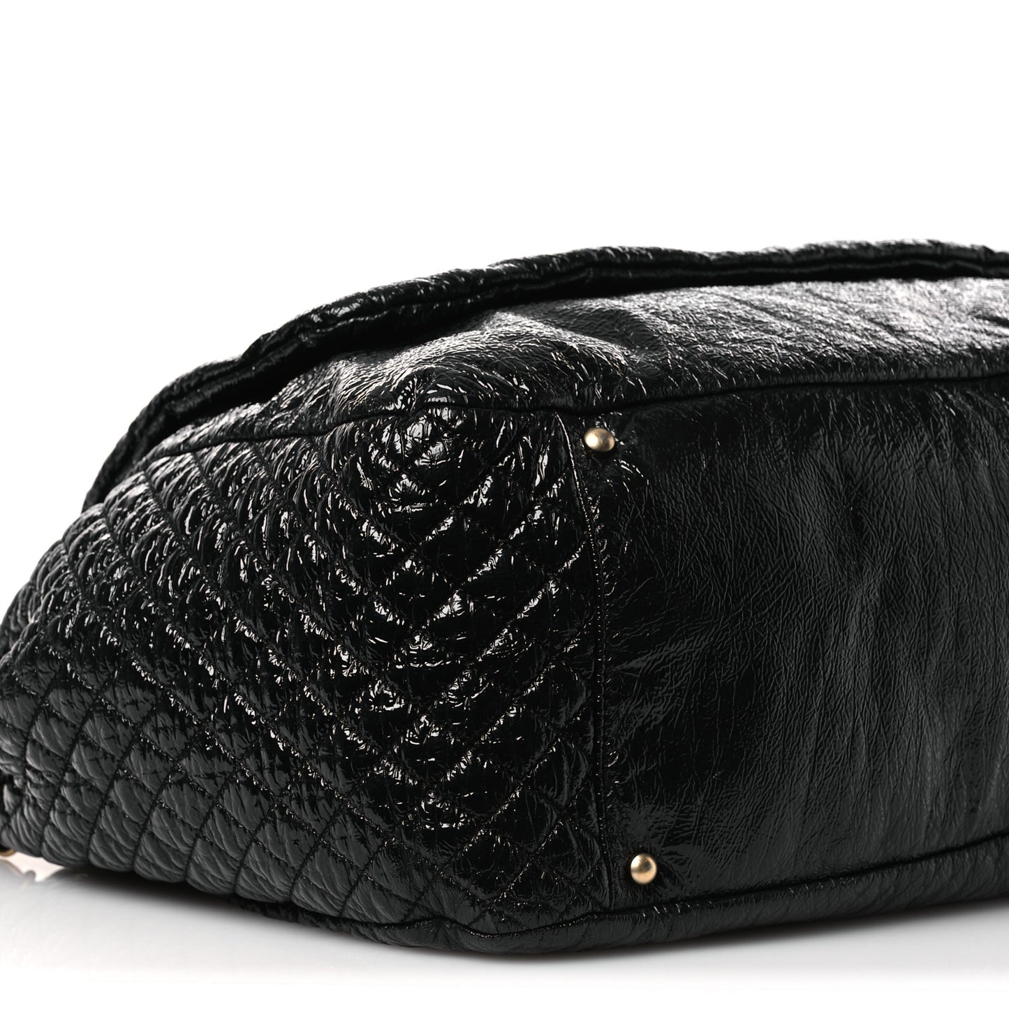 Vinyl XXL Rock and Chain Flap Black