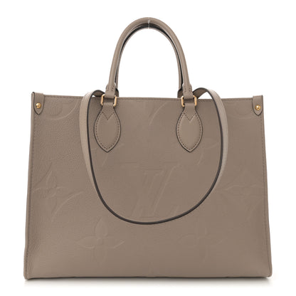 Louis Vuitton Empreinte Monogram Giant Onthego MM Tourterelle 1 of 10