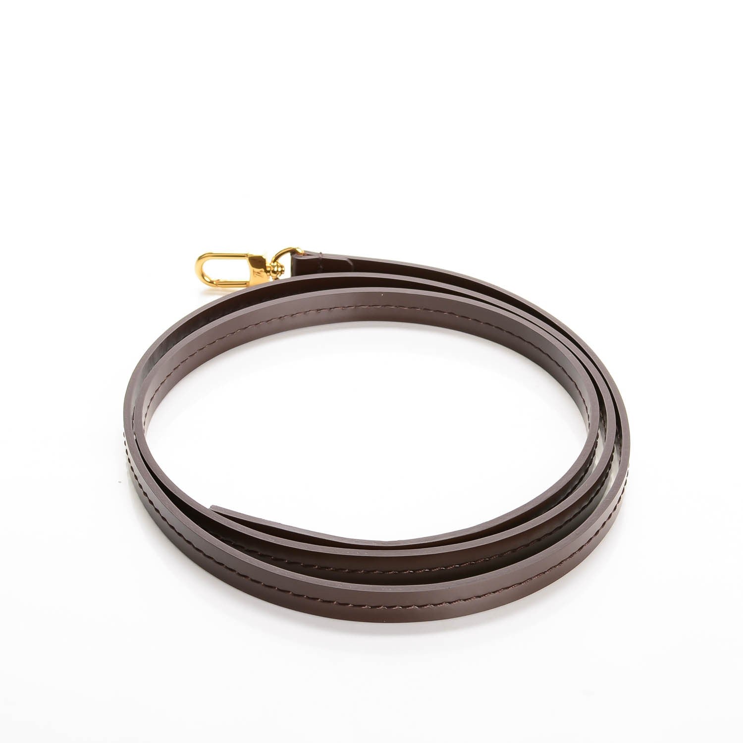 Louis Vuitton Calfskin 12mm Favorite Long Strap Brown 3 of 4