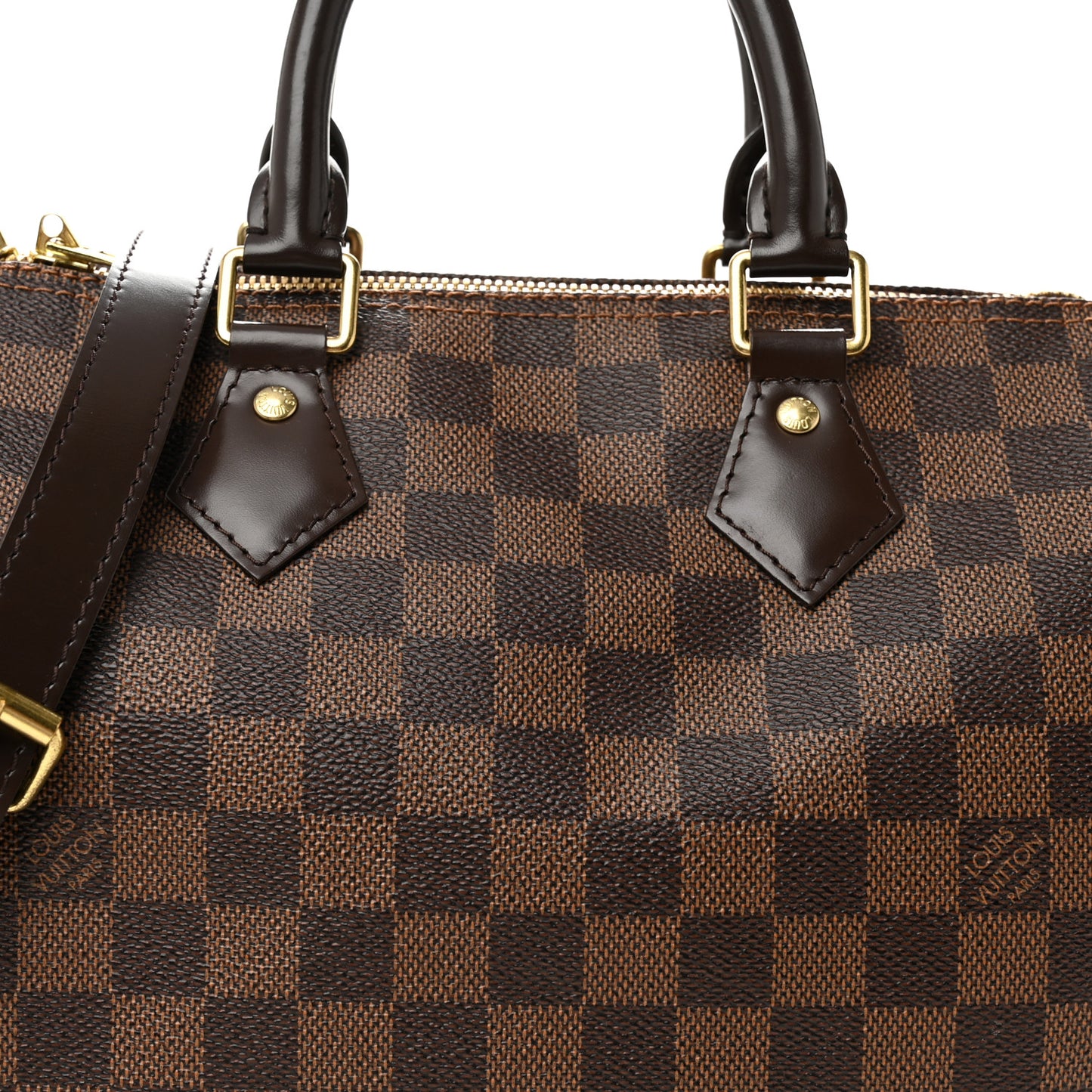 Damier Ebene Speedy Bandouliere 25