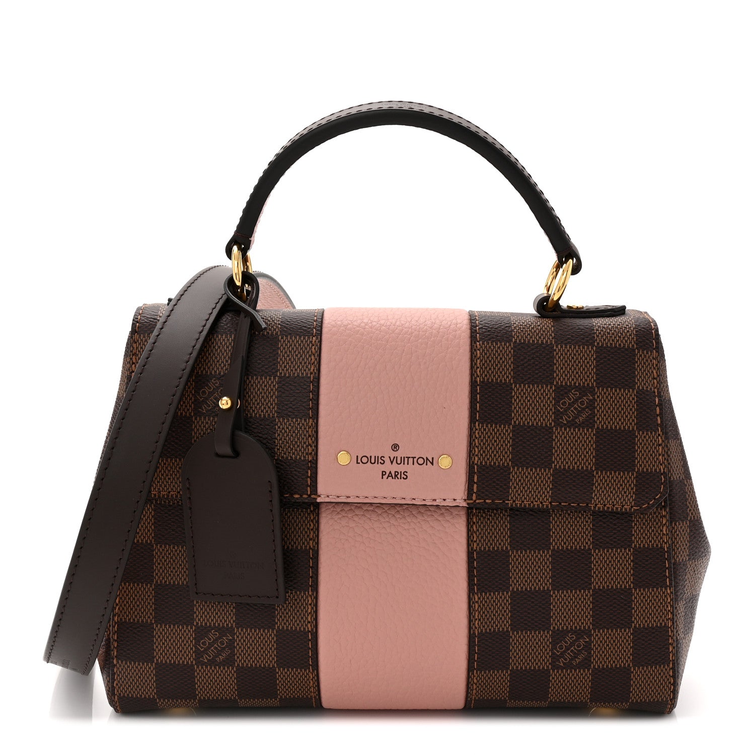 Louis Vuitton Damier Ebene Bond Street BB Magnolia 1 of 8