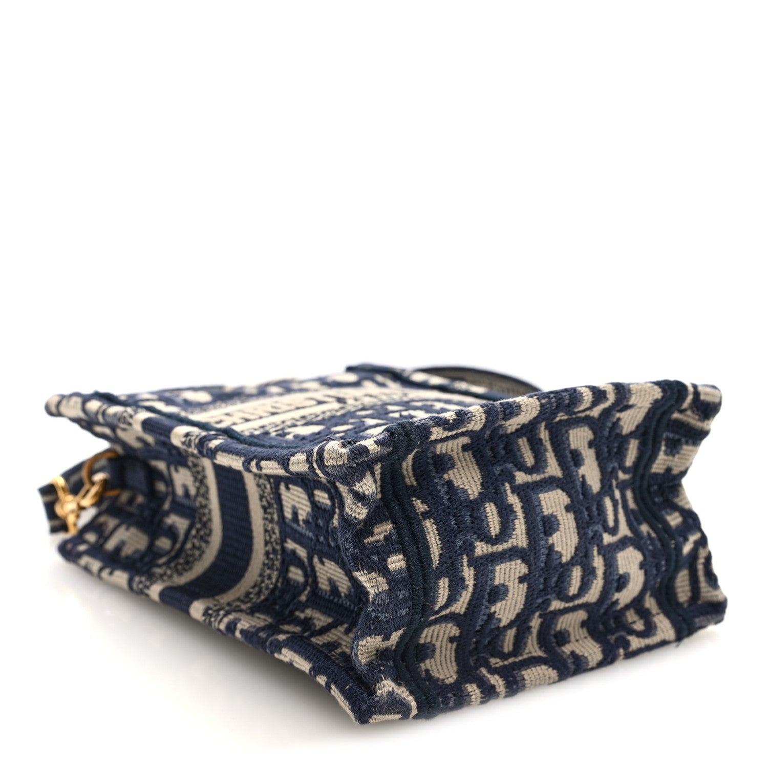Christian Dior Oblique Mini Book Tote Phone Bag Blue 1881131