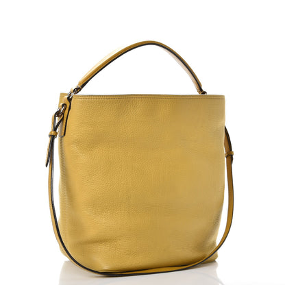 Burberry Grainy Calfskin Medium Susanna Hobo Bright Straw 3 of 16