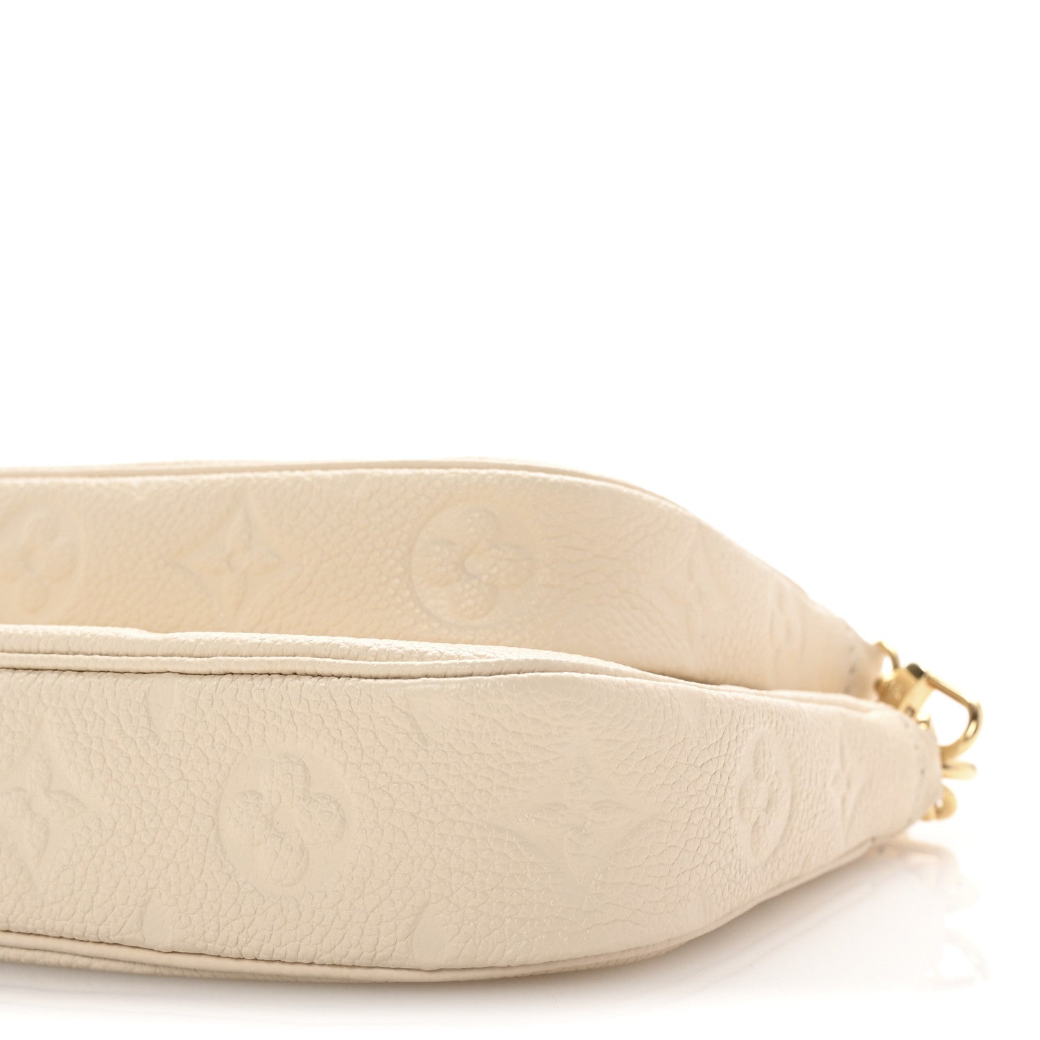 LOUIS VUITTON ショッパー クリーム色 Louis Vuitton Empreinte Monogram Giant Multi Pochette Accessories