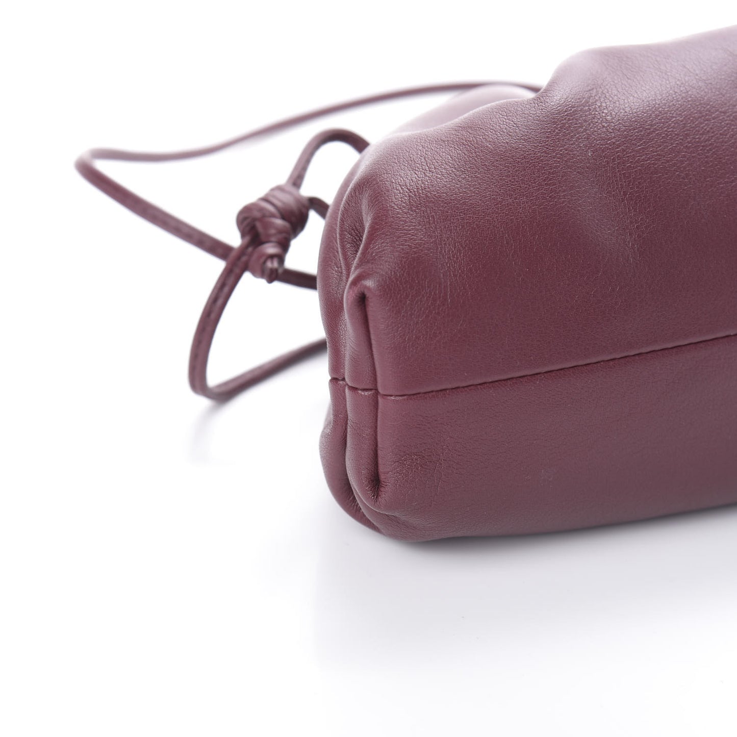 Butter Calfskin The Mini Pouch Bordeaux