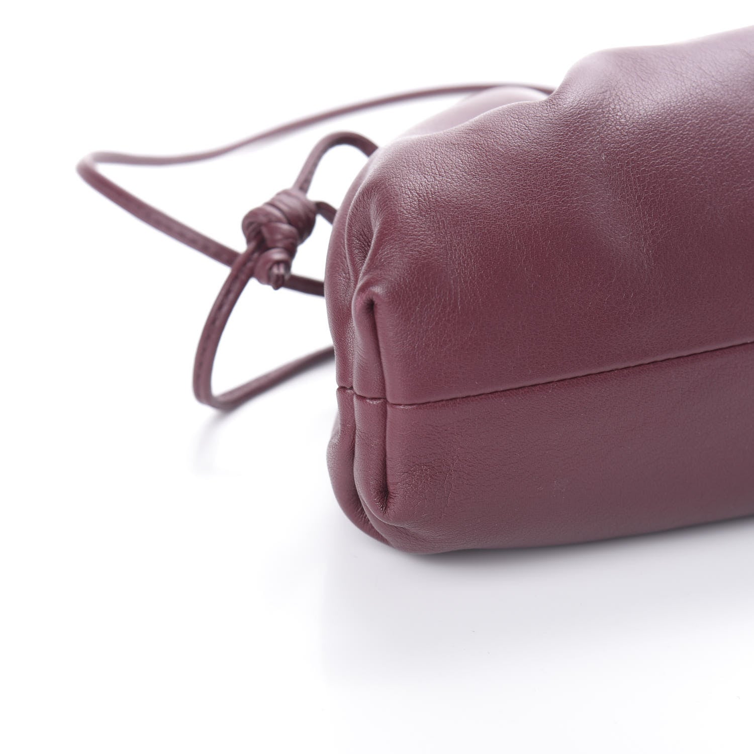 Bottega Veneta Butter Calfskin The Mini Pouch Bordeaux 8 of 9