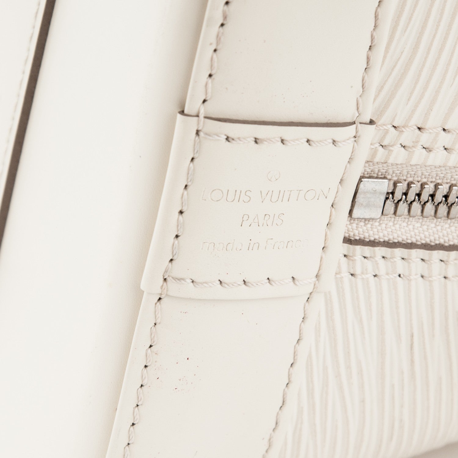 Louis Vuitton Epi Alma PM Ivory 6 of 8
