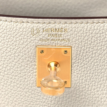 Hermes Togo Horseshoe Kelly Retourne 25 Beton Etoupe 5 of 10