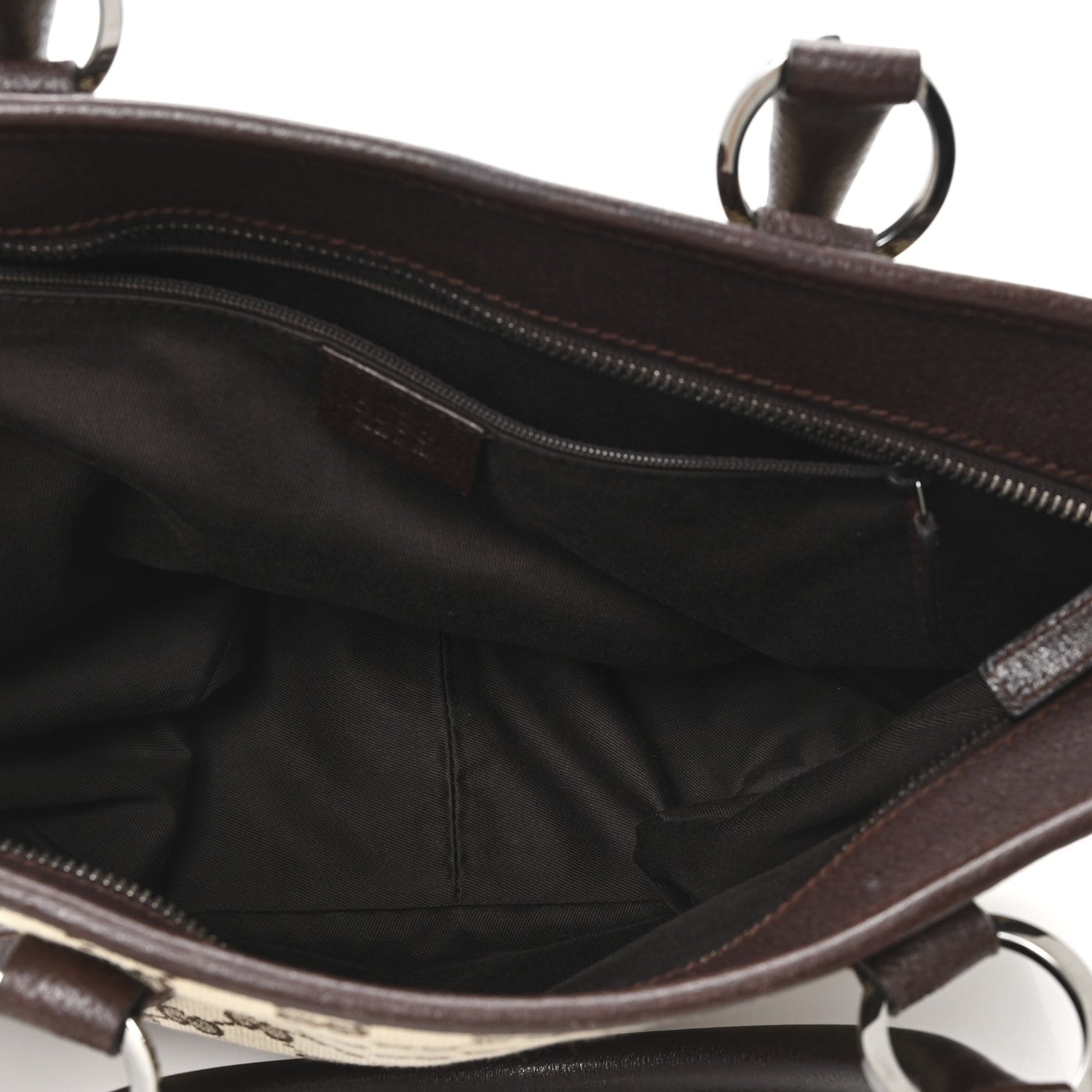 Gucci Monogram Shoulder Bag Dark Brown 5 of 10
