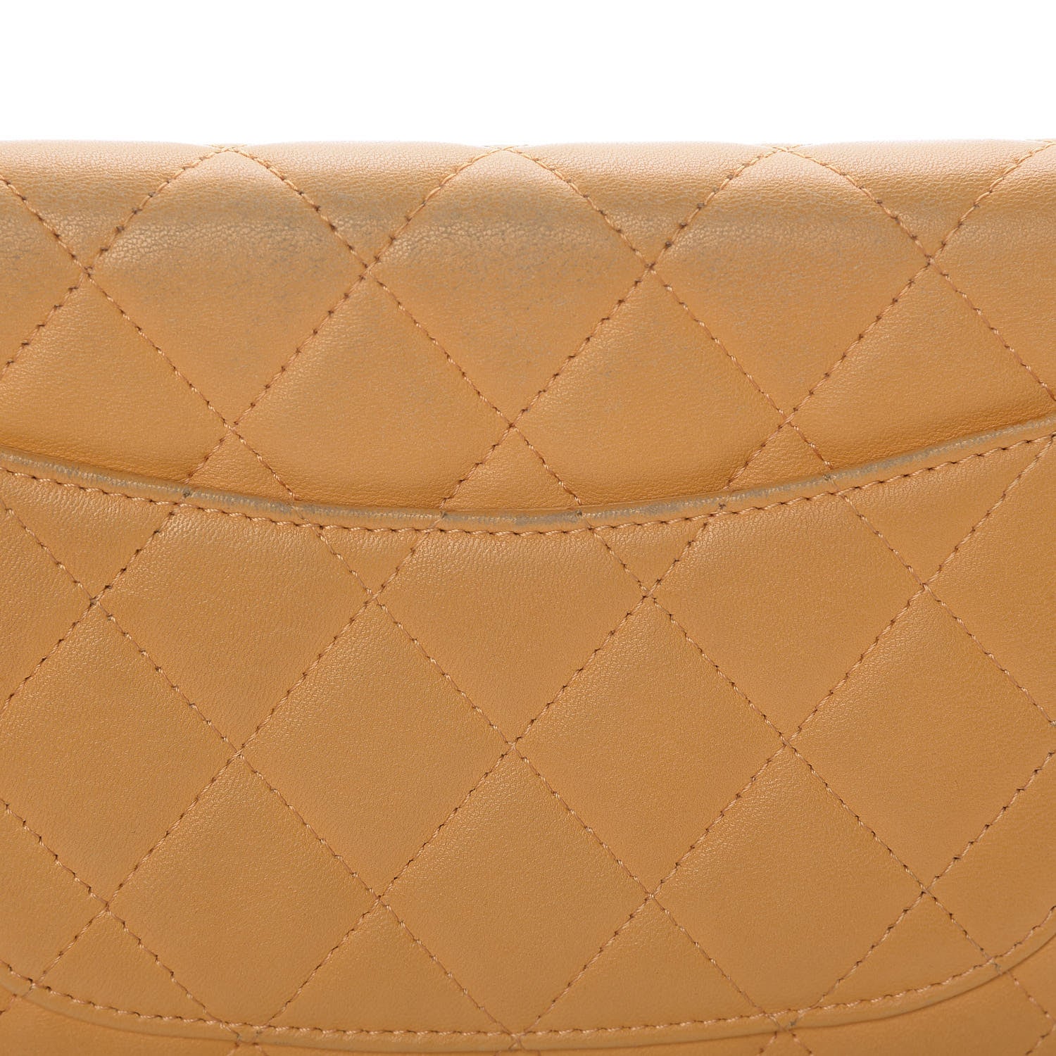 Chanel Lambskin Quilted Wallet on Chain WOC Yellow 14 of 20