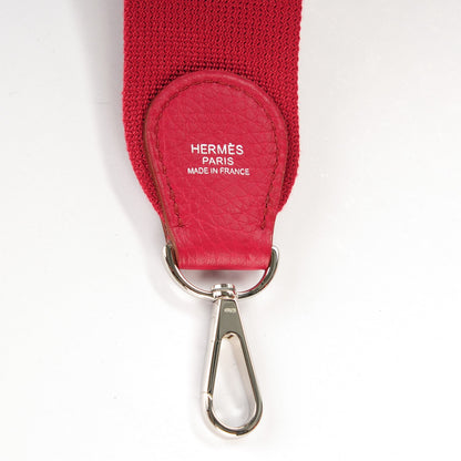 Hermes Taurillon Clemence Evelyne III PM Rubis 9 of 9
