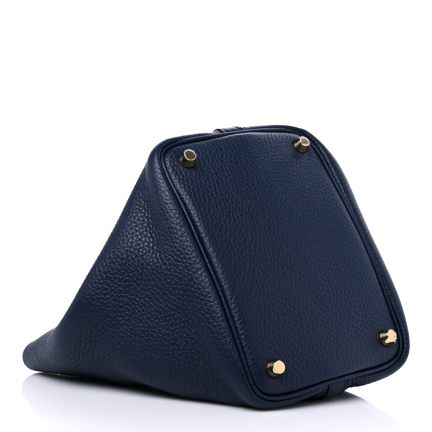 Hermes Taurillon Clemence Picotin Lock 18 PM Bleu Nuit 4 of 8