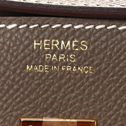 Hermes Epsom Birkin Sellier 25 Etoupe 6 of 14