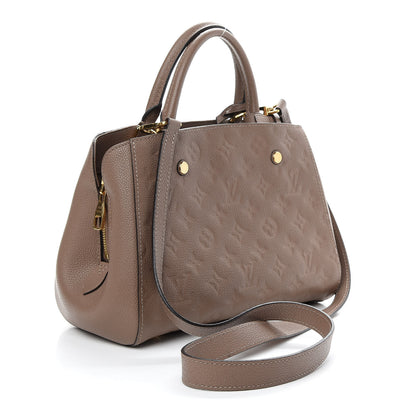 Louis Vuitton Empreinte Montaigne BB Taupe Glace 3 of 8