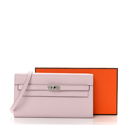 Hermes Evercolor Kelly To Go Wallet Mauve Pale 7 of 7