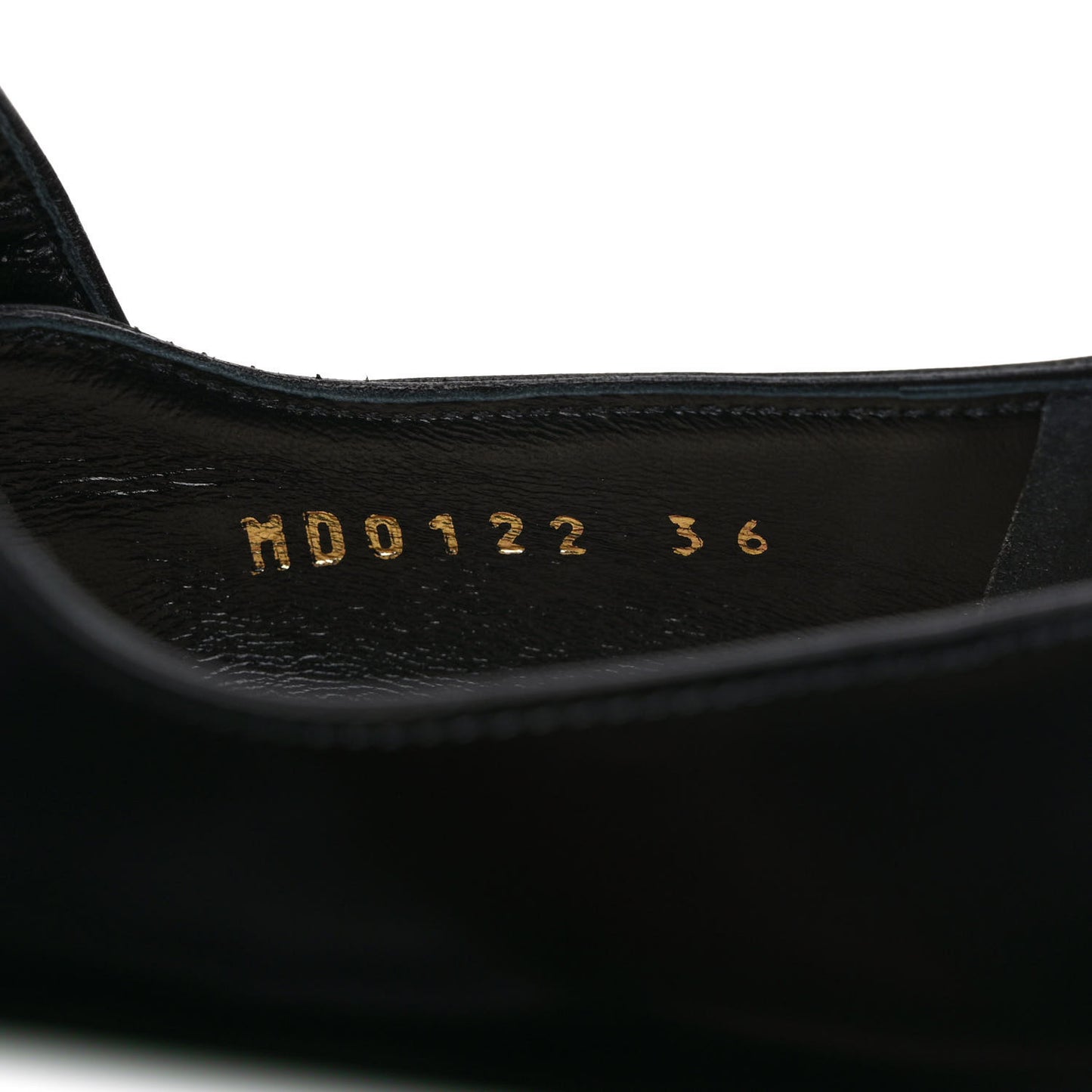 Brushed Calfskin Uniform 30mm Pumps 36 Black