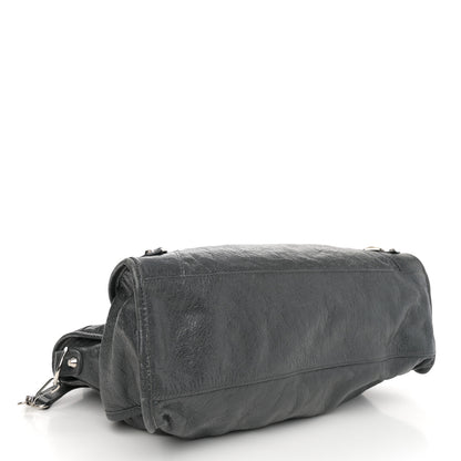 Balenciaga Agneau Classic Silver Hardware City Gris Fossile 5 of 11