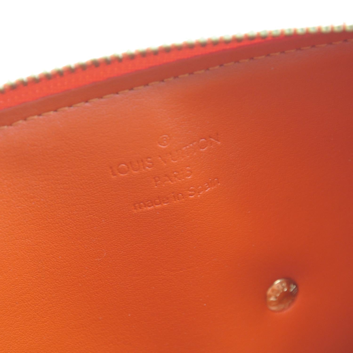Louis Vuitton Vernis Lexington Fleurs Orange 8 of 10