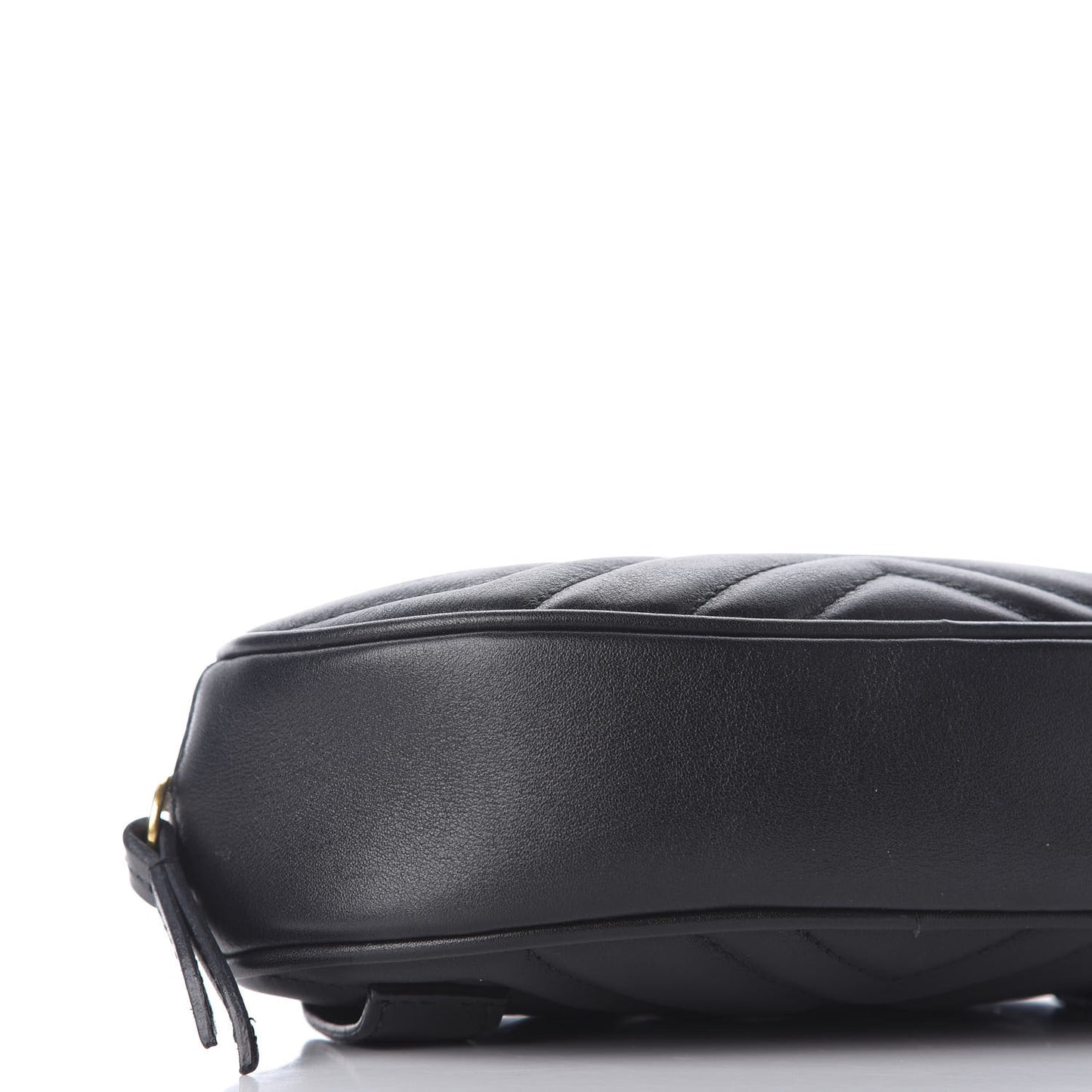 Calfskin Matelasse GG Marmont Belt Bag 75 30 Black