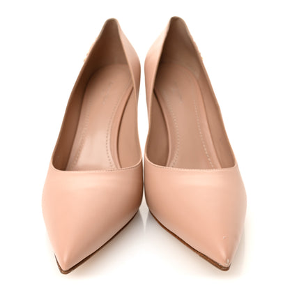 Louis Vuitton Calfskin Signature Pumps 40 Nude Pink 3 of 10