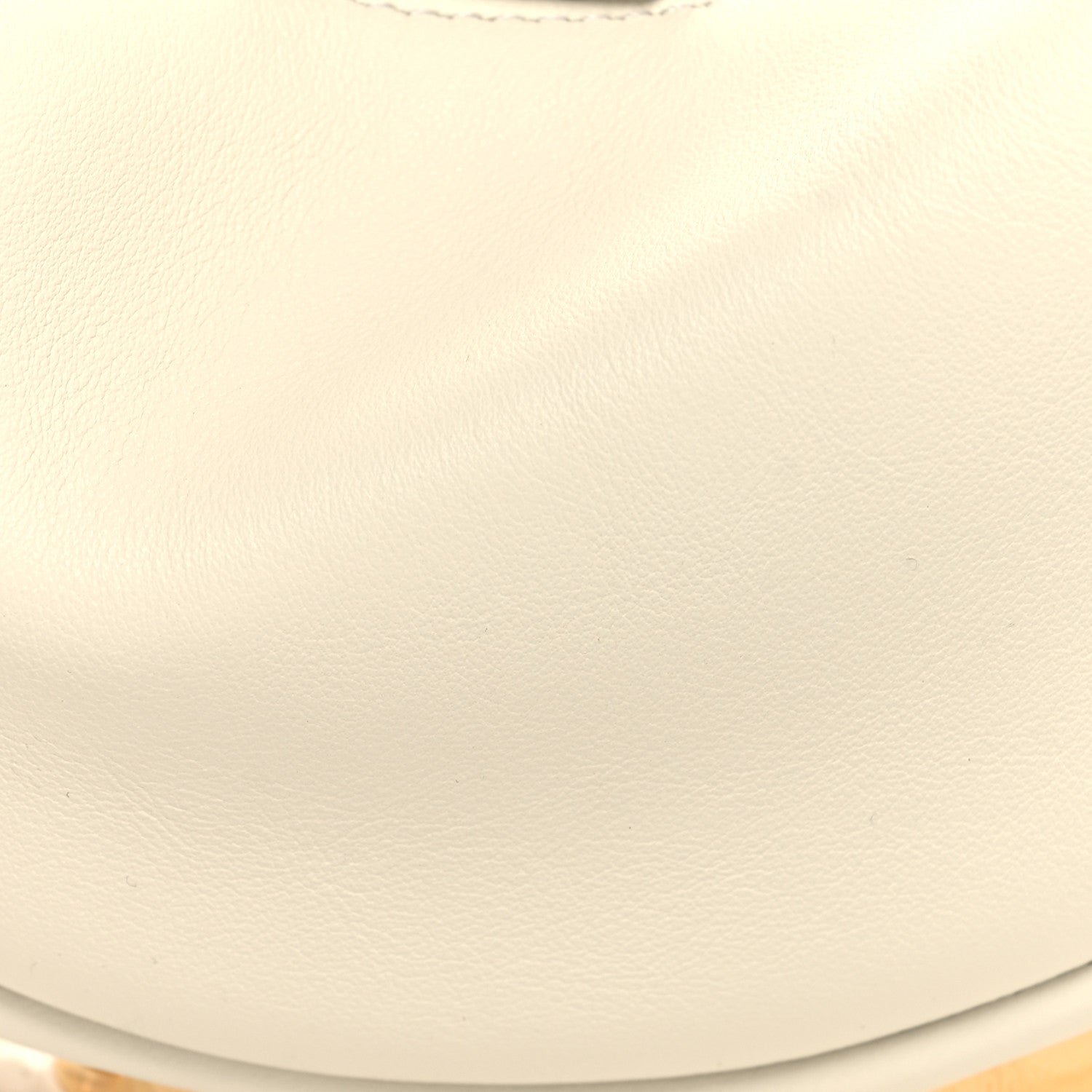 Fendi Vitello Grace Matte Nano Fendigraphy Hobo Charm White Ice 8 of 11