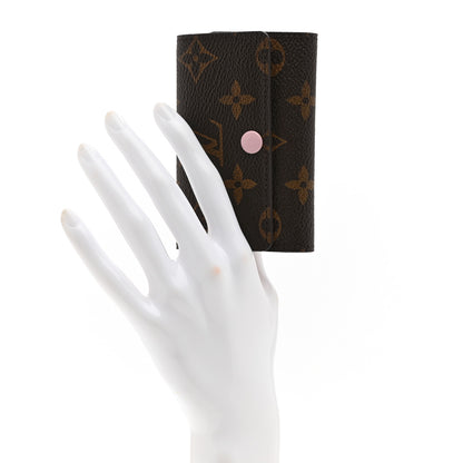 Louis Vuitton Monogram Multicles 6 Key Holder Rose Ballerine 2 of 8