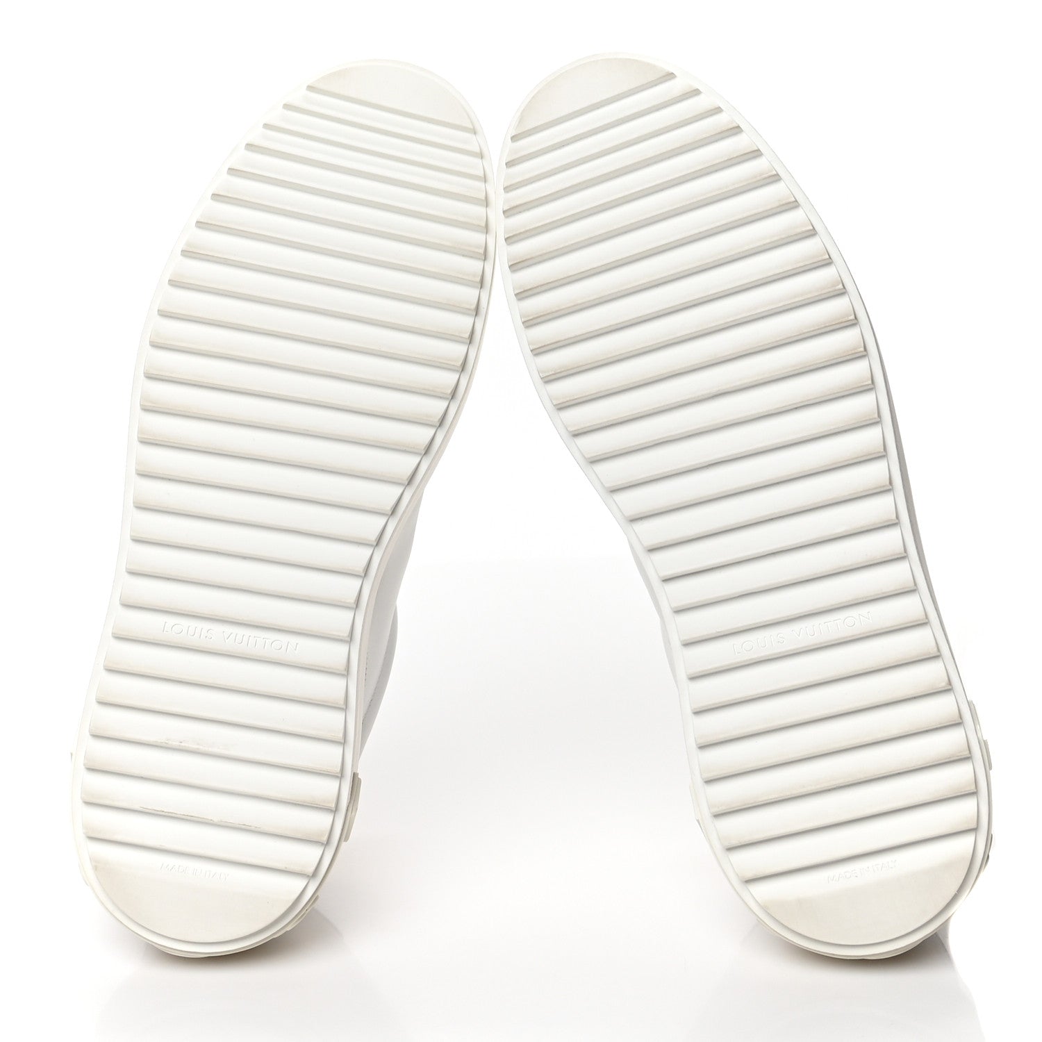 Louis Vuitton Calfskin Time Out Sneakers 38 White 5 of 9