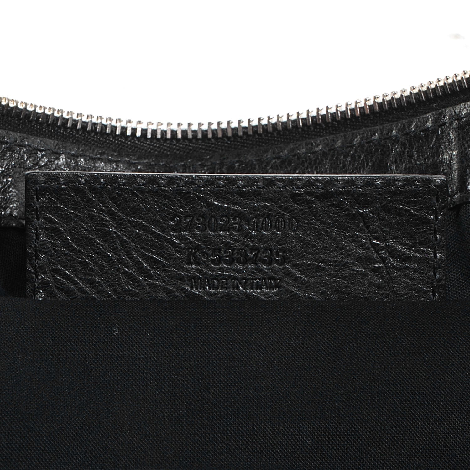 Balenciaga Agneau Arena Classic Hardware Large Clip Black 7 of 10