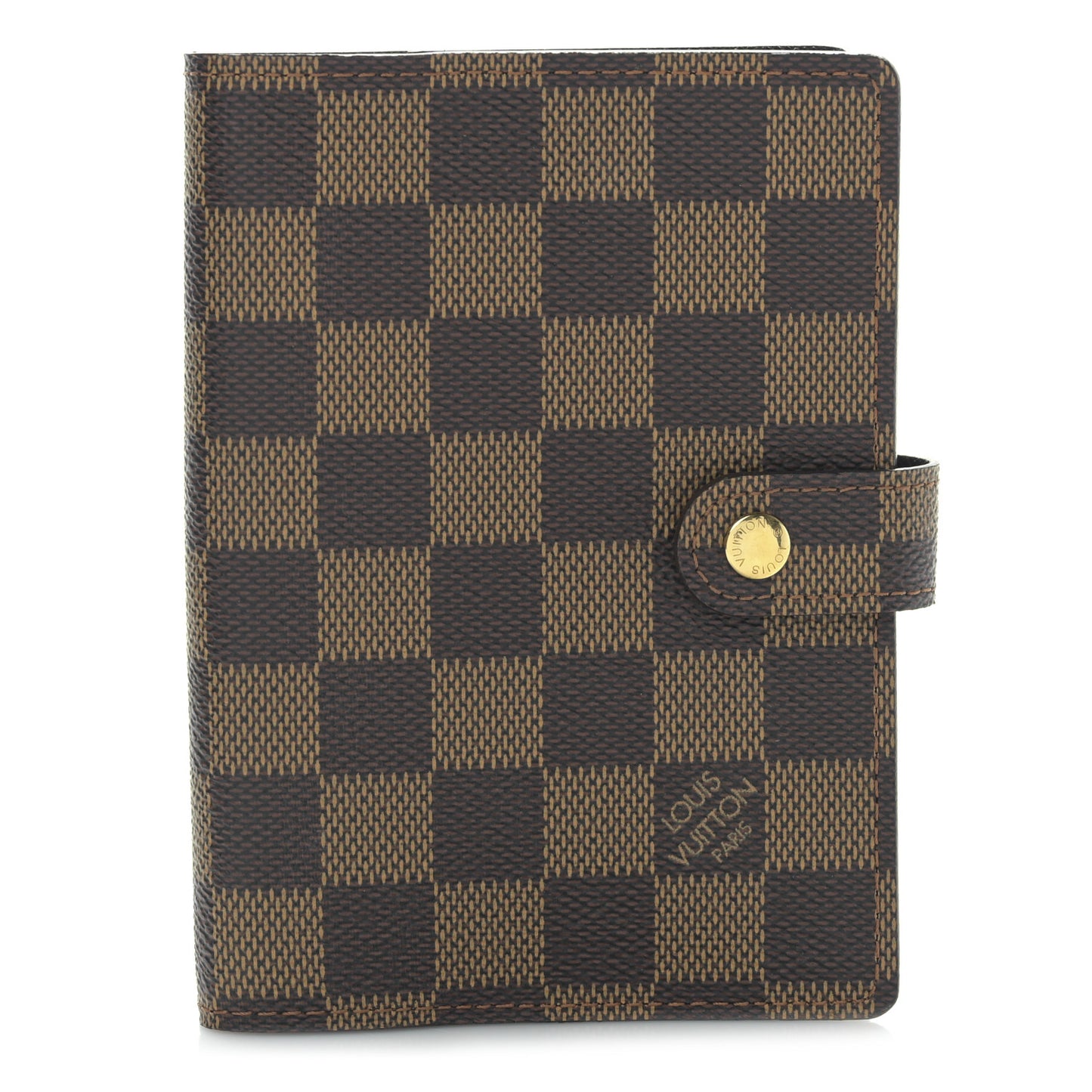 Damier Ebene Small Ring Agenda Cover