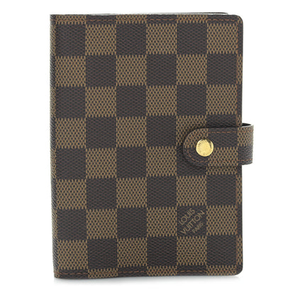 Louis Vuitton Damier Ebene Small Ring Agenda Cover 1 of 9