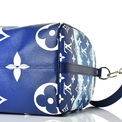 Louis Vuitton Monogram Escale Speedy Bandouliere 30 Blue 10 of 10