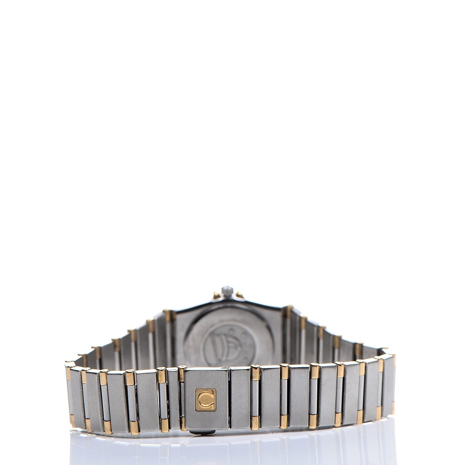 Omega Stainless Steel 18K Yellow Gold 22mm Constellation Quartz Watch Champagne 795.1080 4 of 6