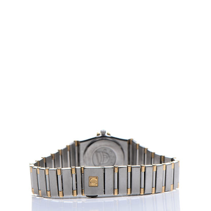 Omega Stainless Steel 18K Yellow Gold 22mm Constellation Quartz Watch Champagne 795.1080 4 of 6