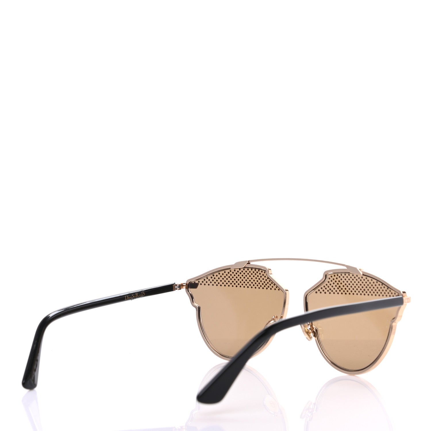 Christian Dior Studded So Real Sunglasses Gold 4 of 9