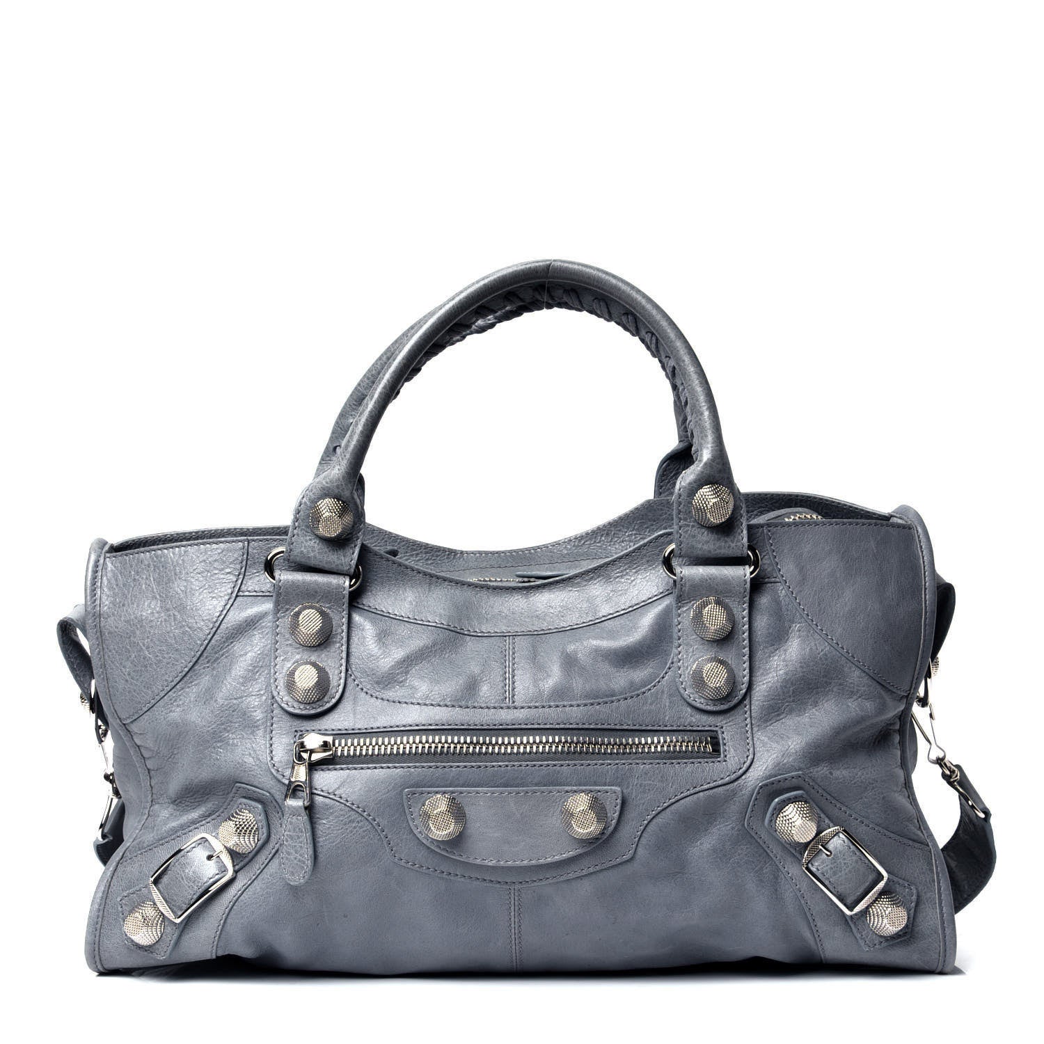 Balenciaga Agneau Giant 21 Silver Hardware Part Time Ardoise 1 of 10
