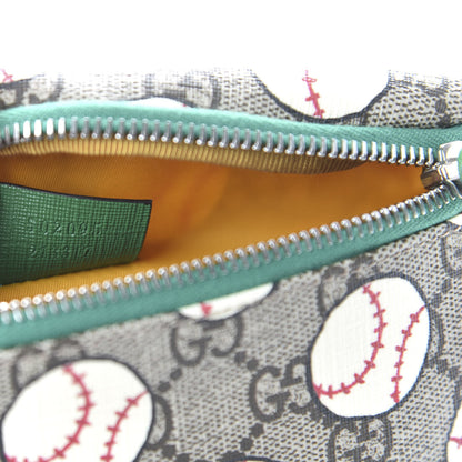 Gucci GG Supreme Monogram Baseballs Web Childrens Belt Bag 9 of 10