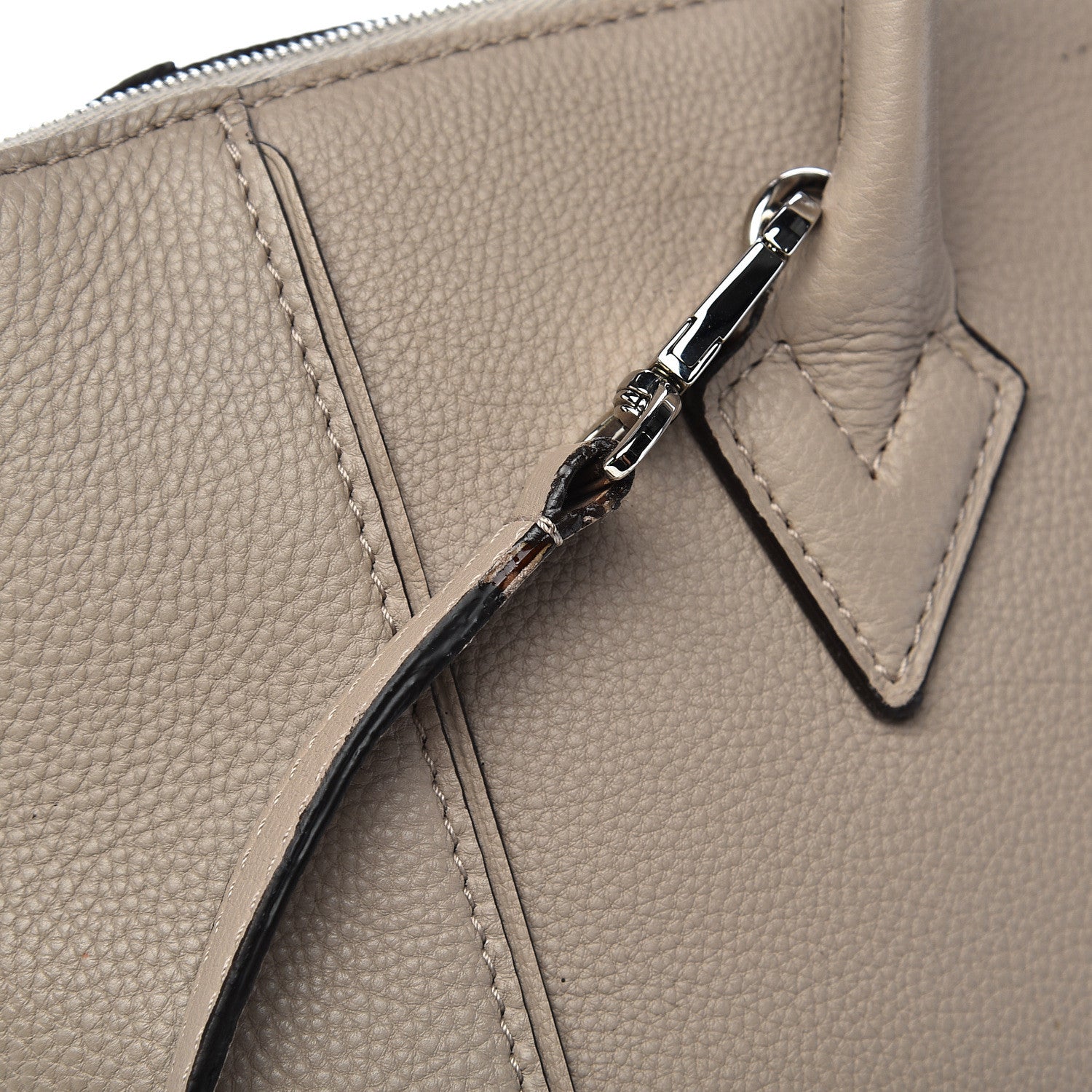 Louis Vuitton Veau Cachemire Soft Lockit MM Galet 15 of 24