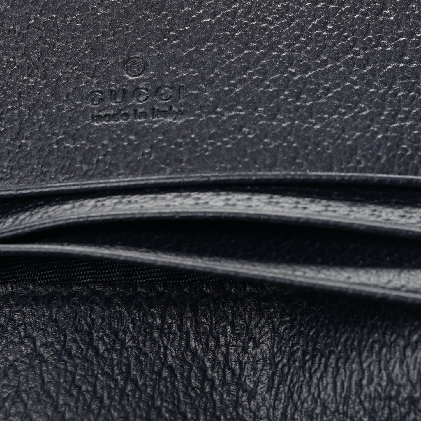 GG Supreme Monogram Textured Dollar Calfskin Web Ophidia Card Case Beige Blue