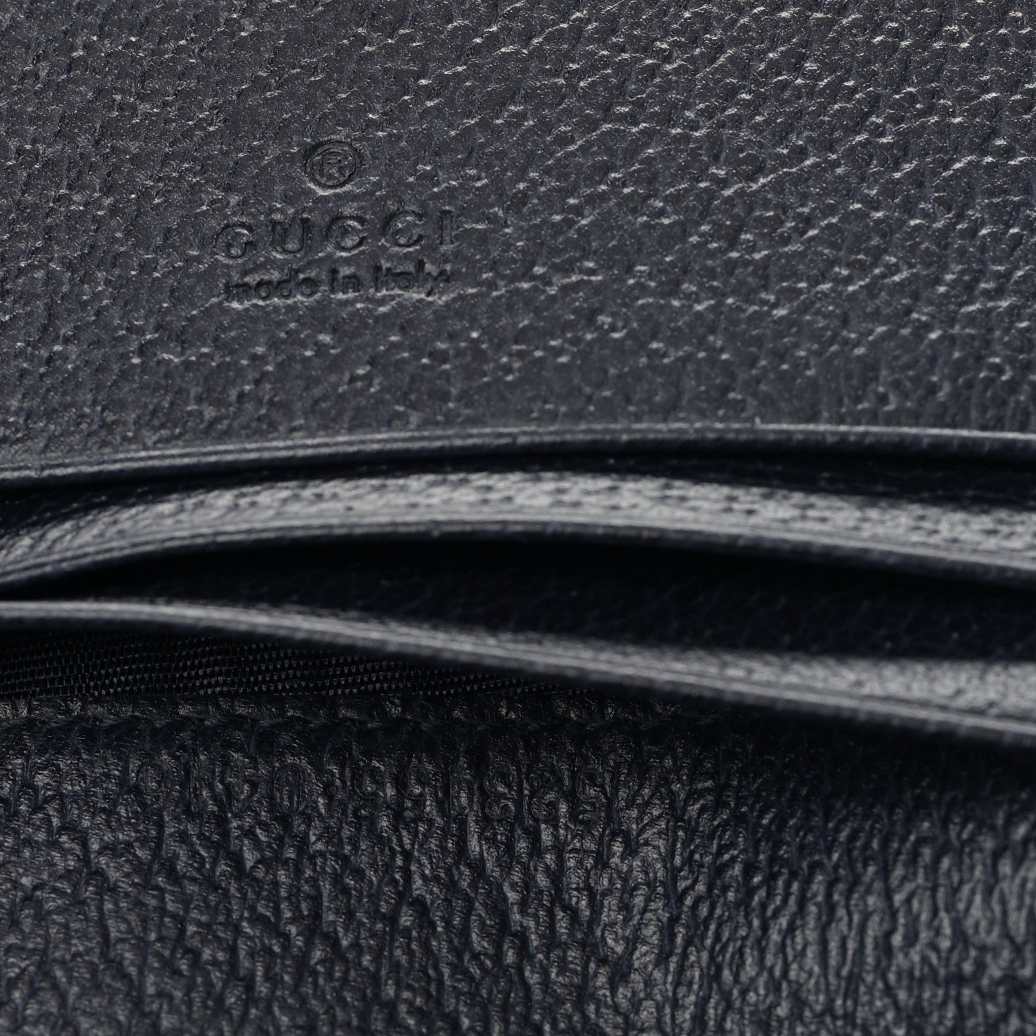 Gucci GG Supreme Monogram Textured Dollar Calfskin Web Ophidia Card Case Beige Blue 8 of 10