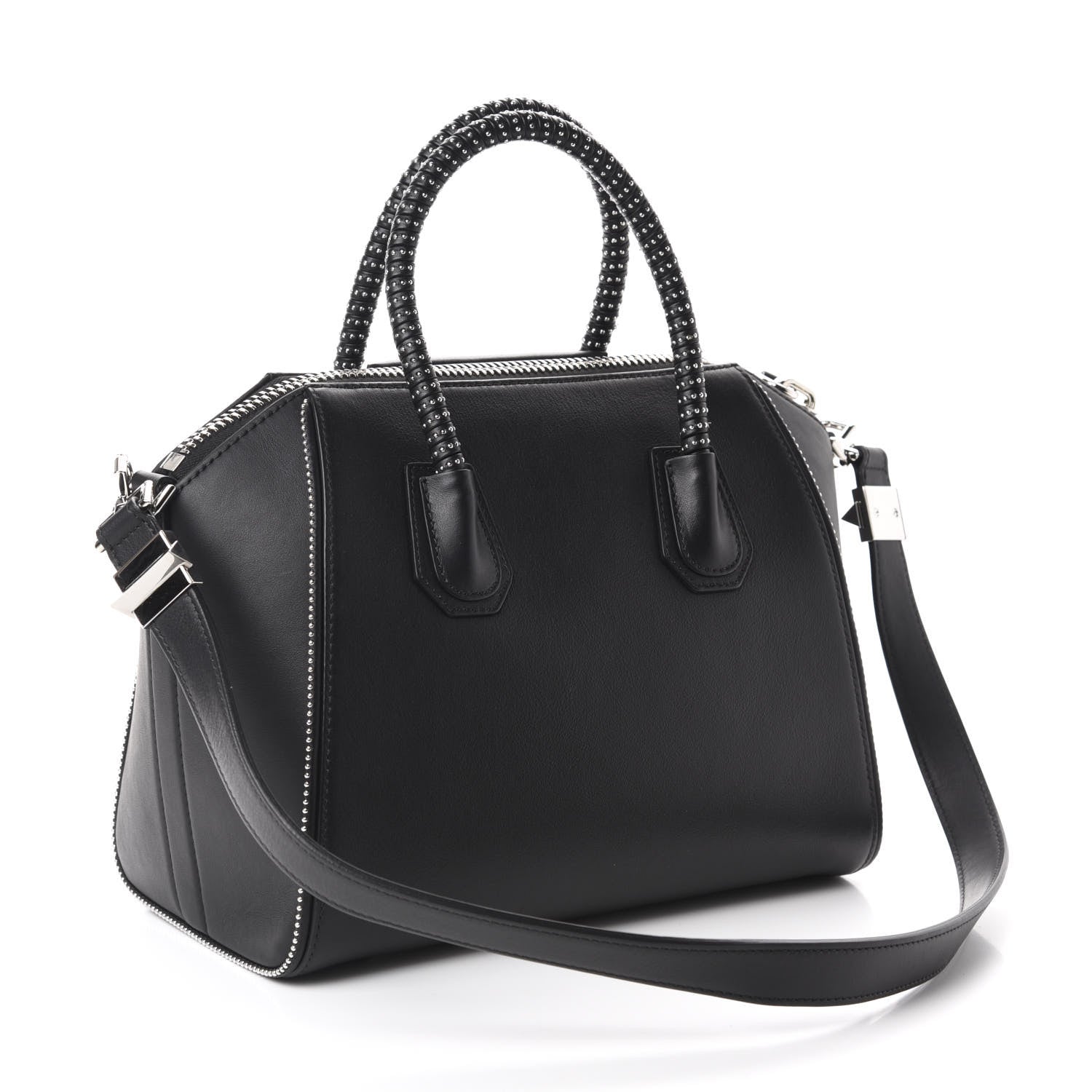 Givenchy Calfskin Small Studded Antigona Black 3 of 10