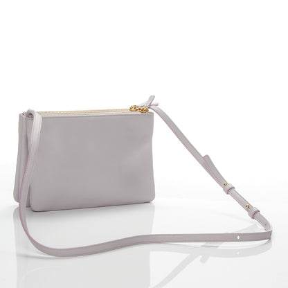 Celine Smooth Lambskin Small Trio Crossbody Bag Magnolia 3 of 7