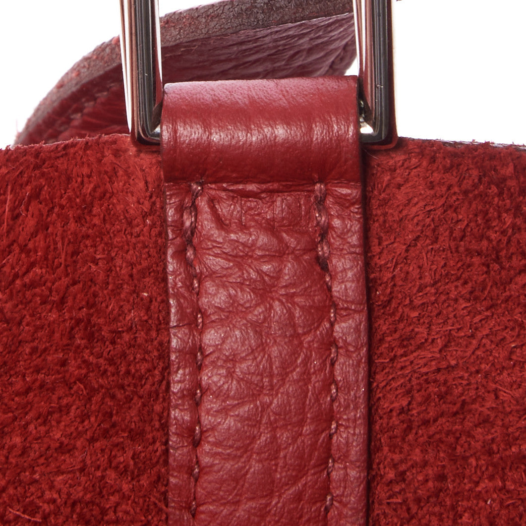Hermes Taurillon Clemence Picotin Lock 18 PM Rouge Garance 7 of 7
