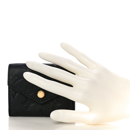 Louis Vuitton Empreinte Zoe Wallet Black 2 of 12