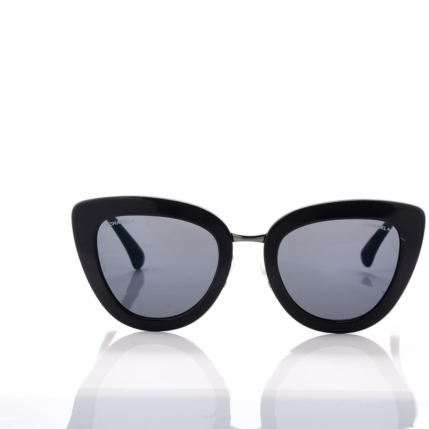 Cat Eye Quilted Sunglasses 5368 Blue