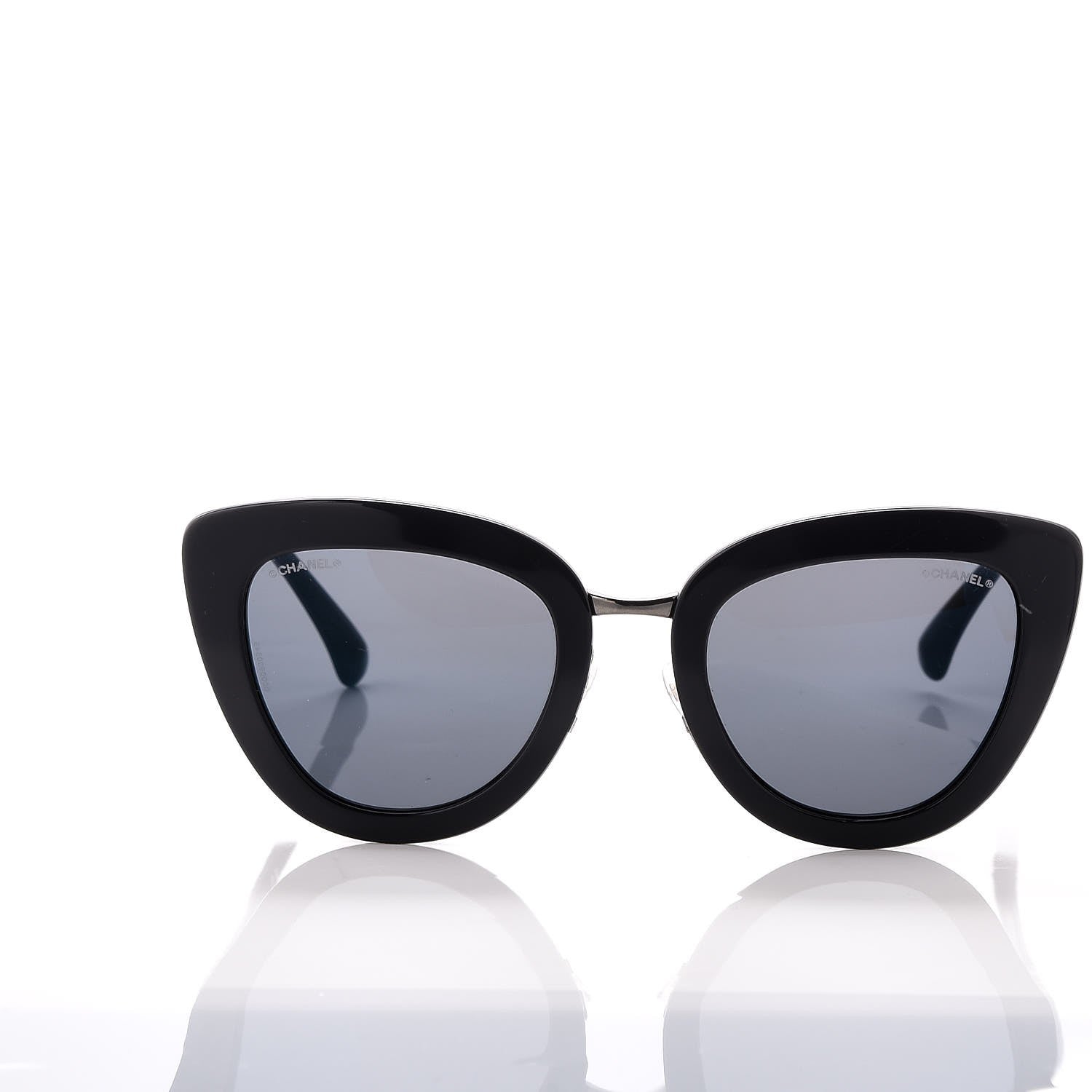 Chanel Cat Eye Quilted Sunglasses 5368 Blue 4 of 9