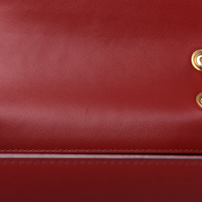 Gucci Calfskin Sylvie Web Queen Margaret Shoulder Bag Blue Agata Hibiscus Red Mystic White 8 of 14