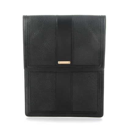 Burberry Grained Calfskin Tablet iPad Sleeve Black 1 of 7