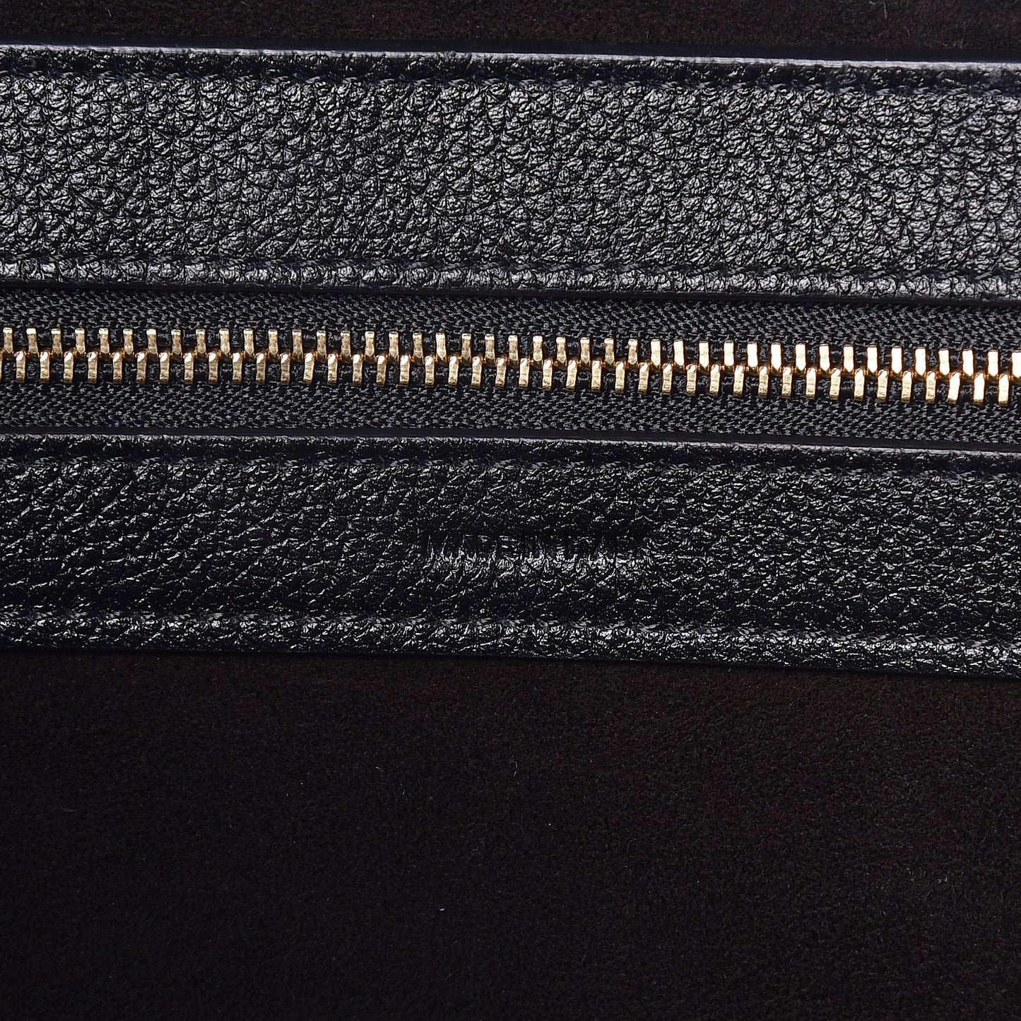 Soft Grained Calfskin Medium Belt Cabas Phantom Black