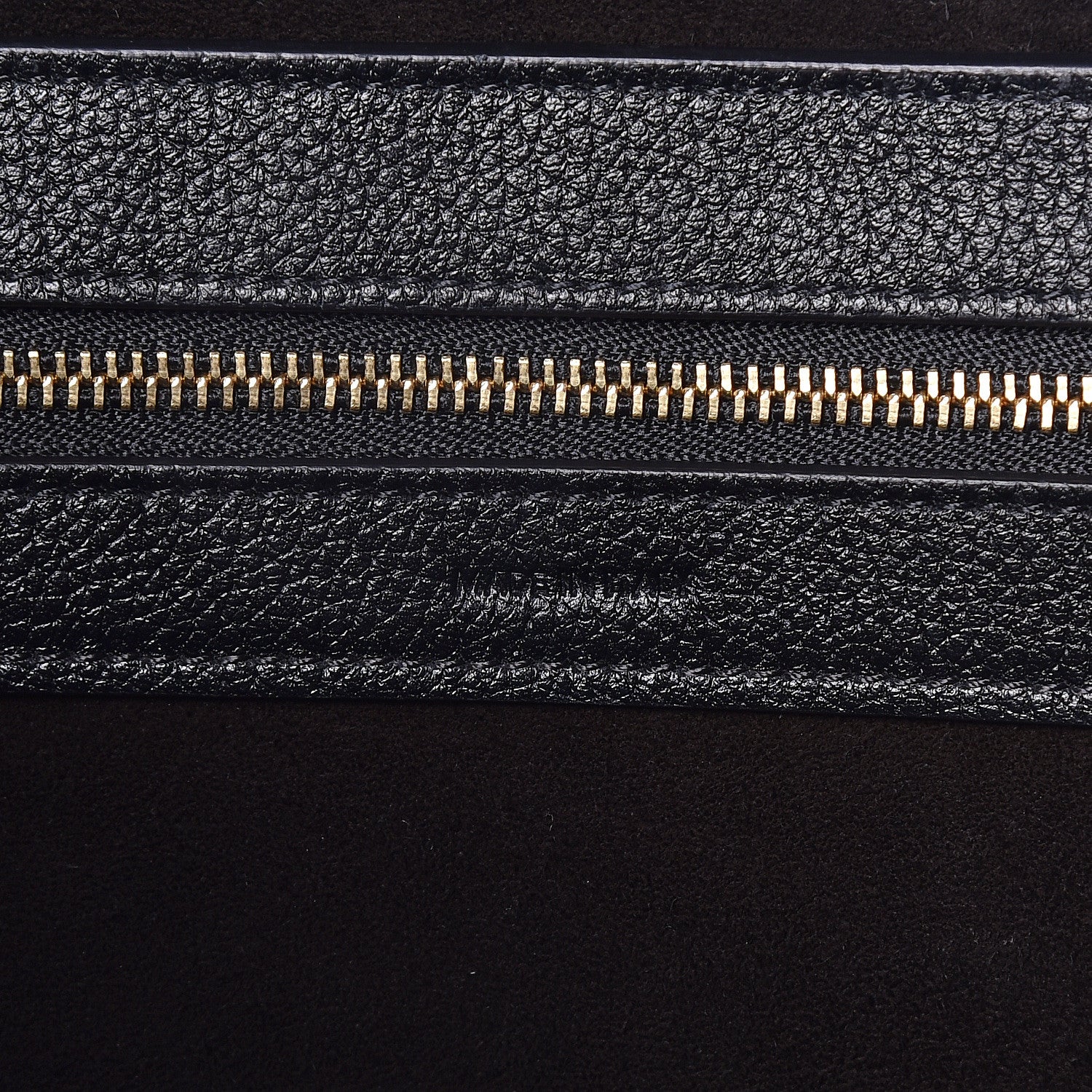 Celine Soft Grained Calfskin Medium Belt Cabas Phantom Black 8 of 12