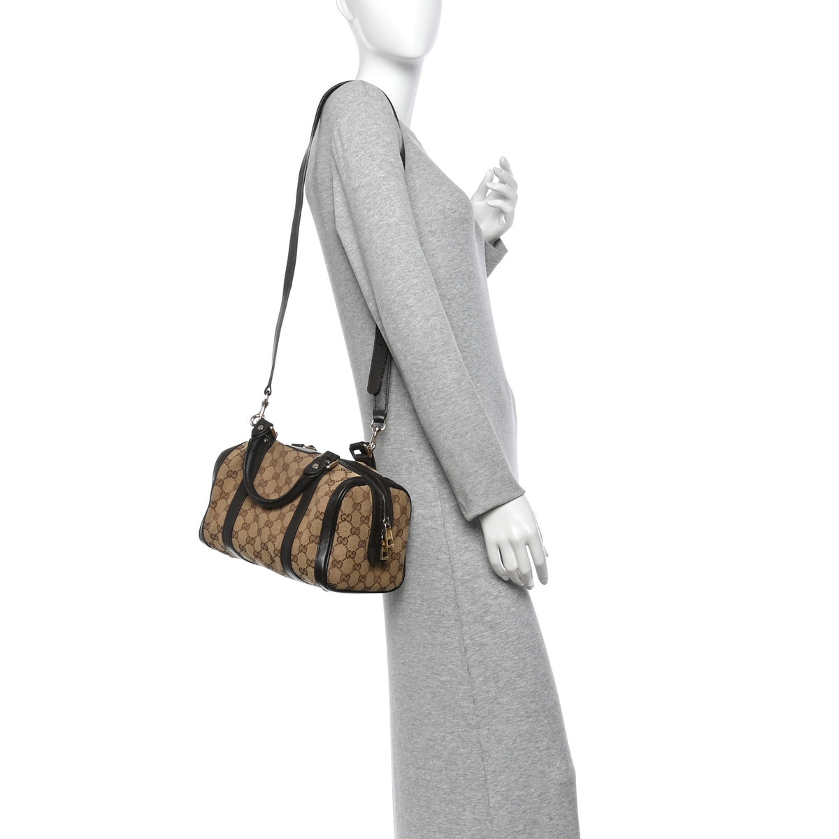 Monogram Small Boston Dark Brown
